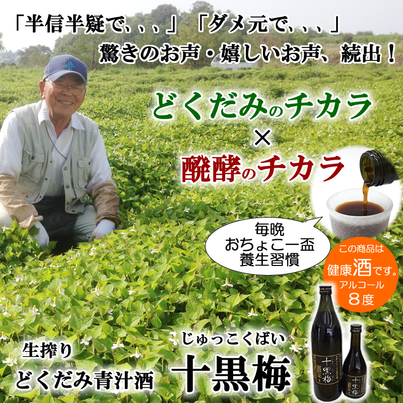 どくだみ酒・十黒梅